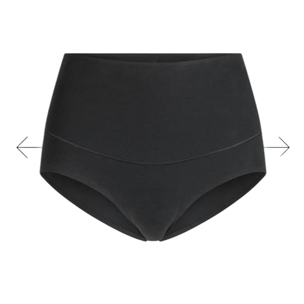 SKIMS Cotton Shapewear High-Waisted Brief XL